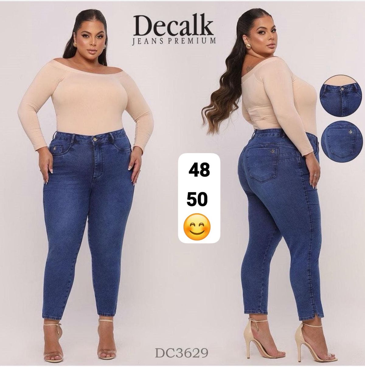 Skinny Jeans Talle Plus