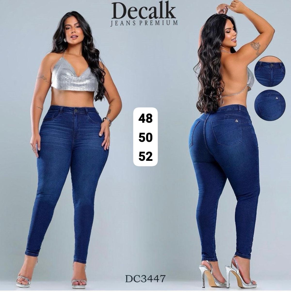 Skinny jeans plus sizes - Decalk